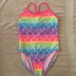 Girls One Piece Bathing Suit